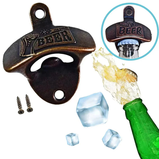 Wall Mounted Beer Bottle Opener