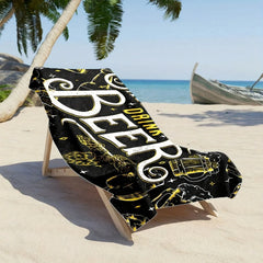 Beer Lovers Stylish Beach Towel