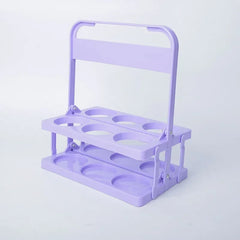 Portable Foldable Beer Bottle Rack