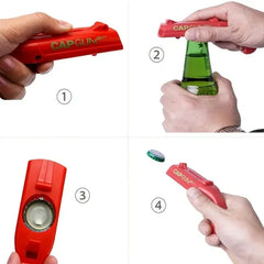 Beer Bottle Cap Launcher Toy