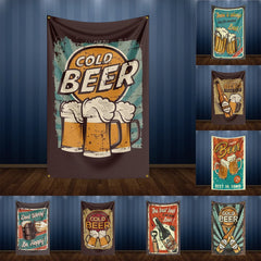 3X5Ft Beer Bar Wall decoration background Flag For Decor