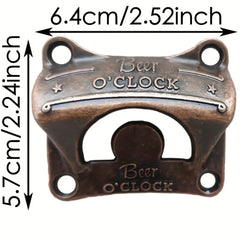 Beer O'Clock Wall Bottle Opener