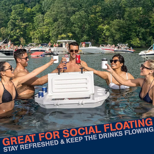 40QT Floating Cooler Dry Storage