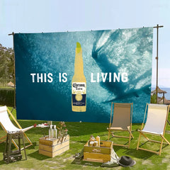 Corona Extra Beer Anime Flag