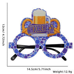 Plastic Oktoberfest Beer Mug Glasses