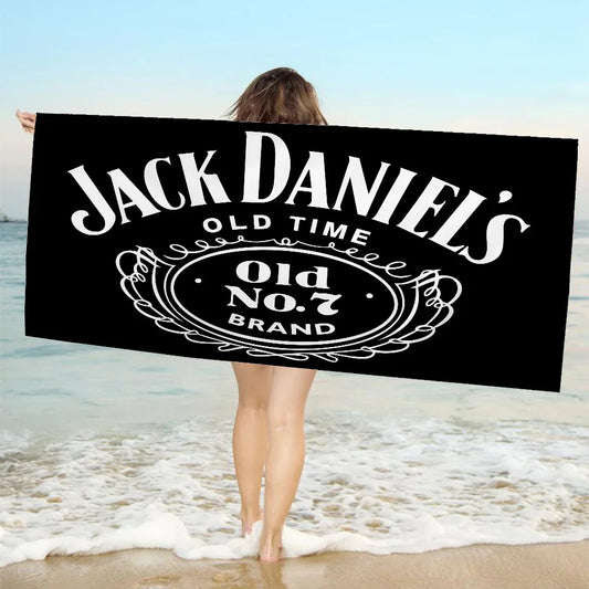 Jack Daniels Microfiber Beach Towel