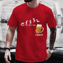 Friday Beer Funny Y2K T-Shirt