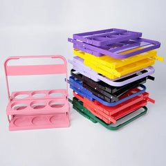 Portable Foldable Beer Bottle Rack