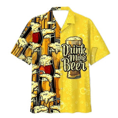 Men's Beer 3D Print Shirt