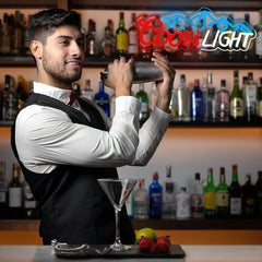 Coors Light Neon Wall Sign
