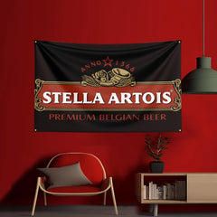 Stella Artois Beer Flag Banner