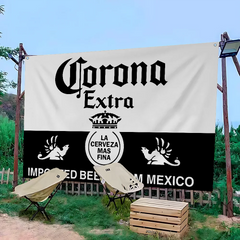 Corona Extra Beer Anime Flag