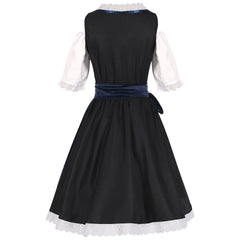 German Oktoberfest Dirndl Maid Dress Bavarian Traditional Beer Girl Outfits Performance Halloween Carnival Cosplay Costume