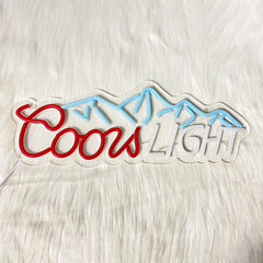 Coors Light Neon Wall Sign