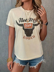 Rodeo Steer Skull Graphic Tee