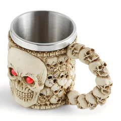 Stainless Steel Skull beer Mug