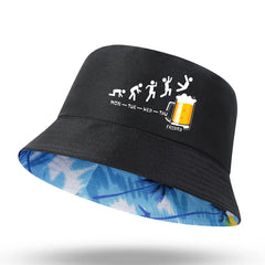 Friday Beer Print Bucket Hat