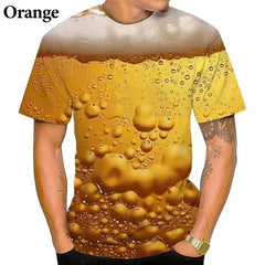 Printed Cool Beer T-Shirt