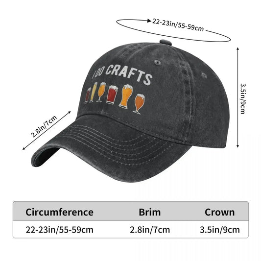 Craft Beer Snapback Hat