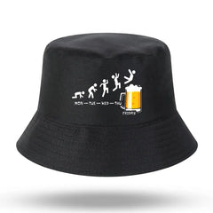 Friday Beer Print Bucket Hat