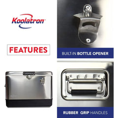 Stainless Steel Portable Beverage Cooler