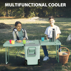 36QT Wheeled Portable Cooler