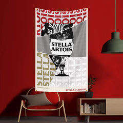 Stella Artois Beer Flag Banner