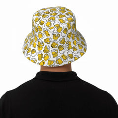 Beer Pattern Bucket Hat