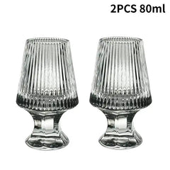 Clear Whiskey Tasting Glass Set