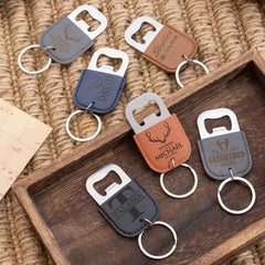 Custom Logo Beer Bottle Keychain
