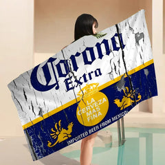 Corona Extra Beer Beach Towel