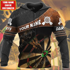 Personalized Darts Beer Zip Hoodie