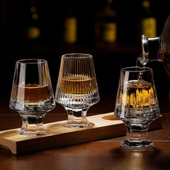 Clear Whiskey Tasting Glass Set