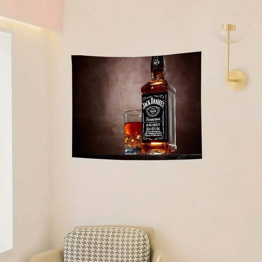 Jack Daniels Whisky Decor Flag
