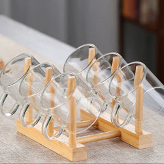 Transparent Borosilicate Glass Coffee Cups