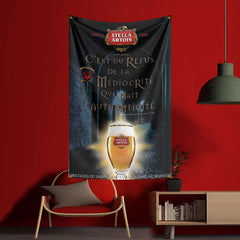 Stella Artois Beer Flag Banner