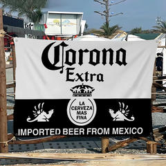 Corona Extra Beer Anime Flag