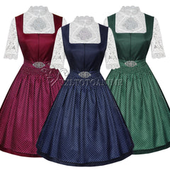 Women’s Red Oktoberfest Dirndl Dress