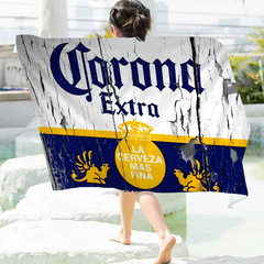 Corona Extra Beer Beach Towel