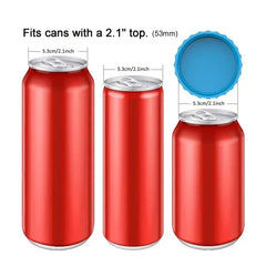 Reusable Silicone Soda Can Lids