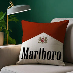Luxury Marlboro Print Pillow Case