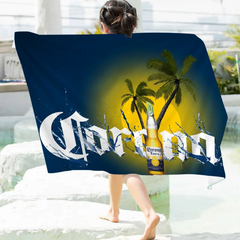 Corona Extra Beer Beach Towel