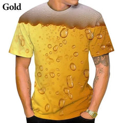 Printed Cool Beer T-Shirt