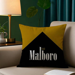 Luxury Marlboro Print Pillow Case