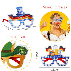 Plastic Oktoberfest Beer Mug Glasses