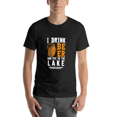 I Pee In The Lake Beer Lover T-Shirt