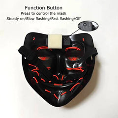 Neon LED Purge Mask