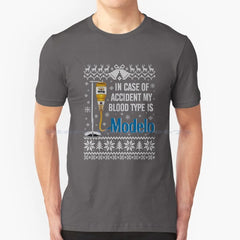 Funny Beer Blood Type Hoodie Tee