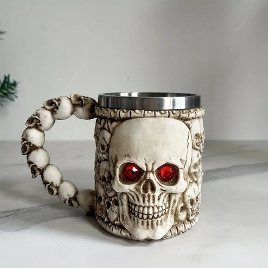 Stainless Steel Skull Beer