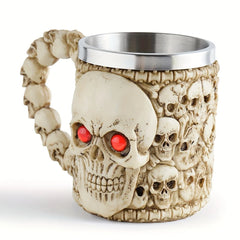 Stainless Steel Skull beer Mug